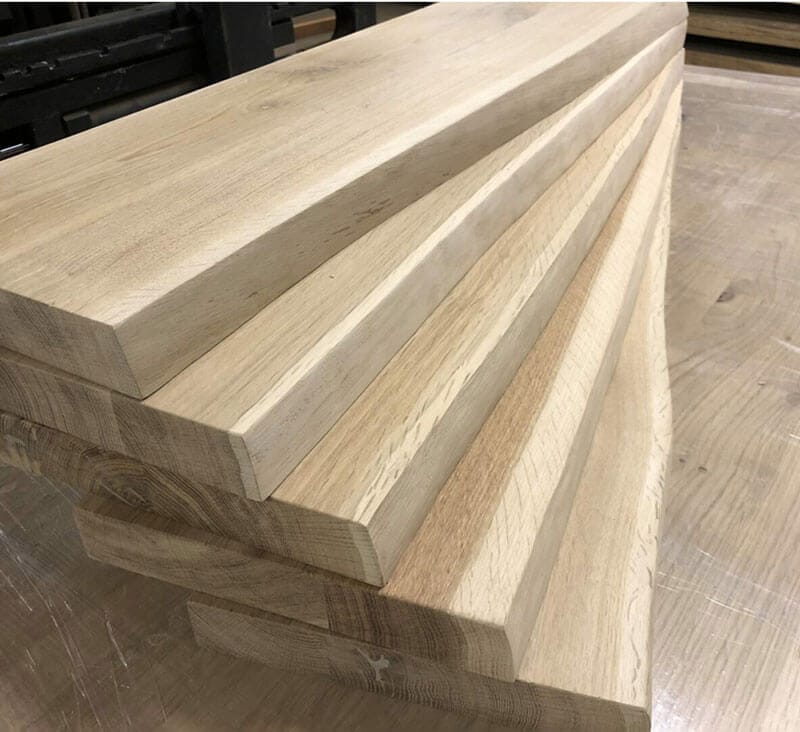 Eiken traptreden en panelen MVD Trendymeubels